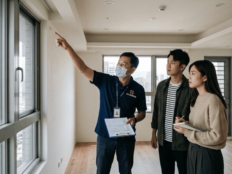 台北驗屋推薦，交屋前檢驗必看檢查重點