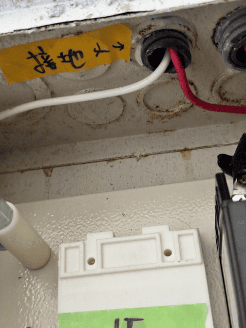 宜蘭縣院里來聚心華廈驗屋 - 全戶電源總開關缺損